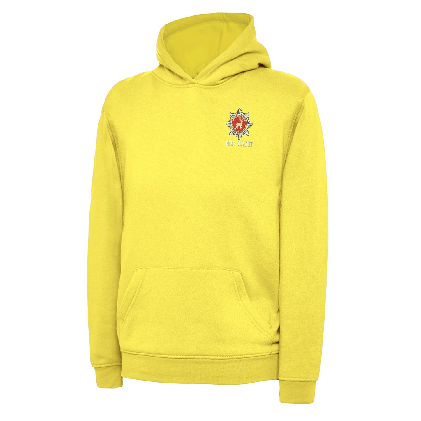 Hertfordshire Fire Service Fire Cadet Embroidered Children's Hoodie