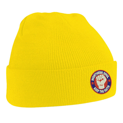 Northern Soul Keep The Faith Beanie Hat