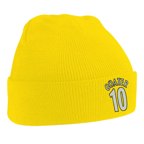 Goater 10 Embroidered Beanie Hat