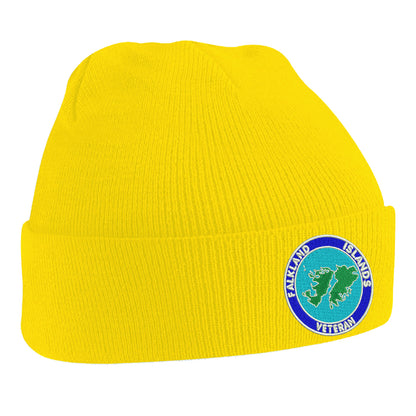 Falkland Islands Veteran Beanie Hat