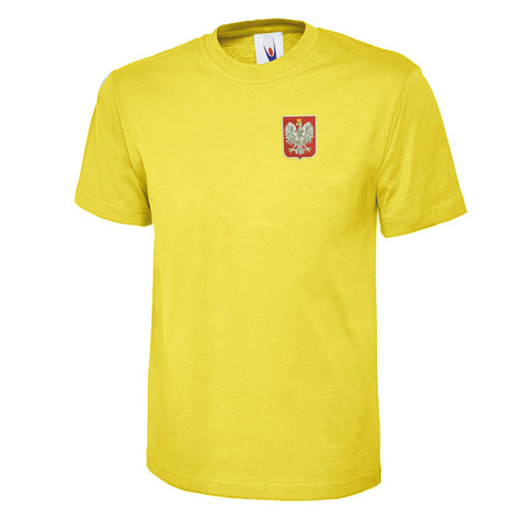 Retro Poland Embroidered Children's T-Shirt