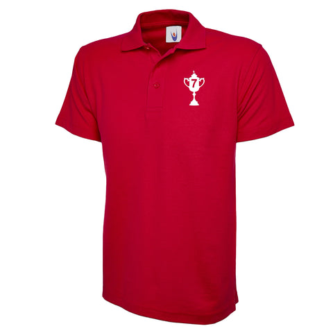 Aberdeen 7 Time Scottish Cup Winners Embroidered Classic Polo Shirt