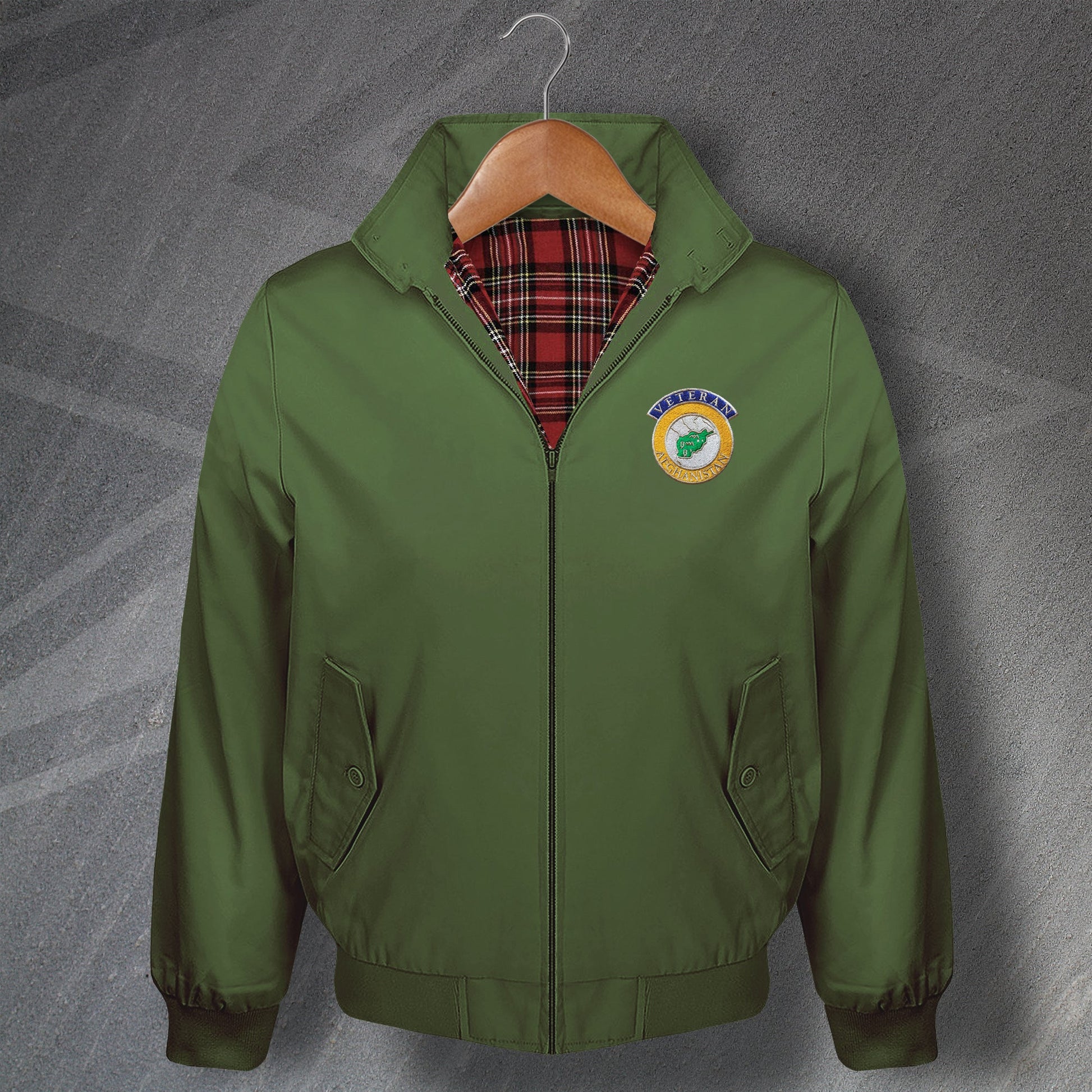 Afghanistan Veteran Harrington Jacket