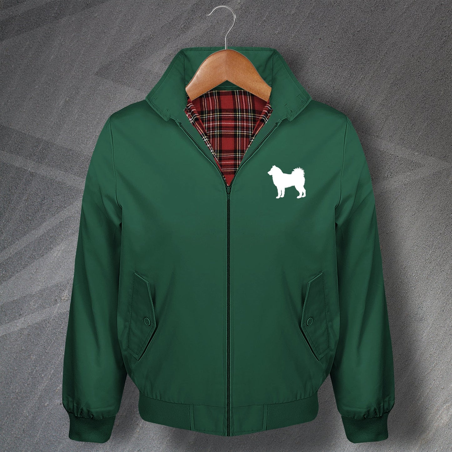 Alaskan Malamute Harrington Jacket