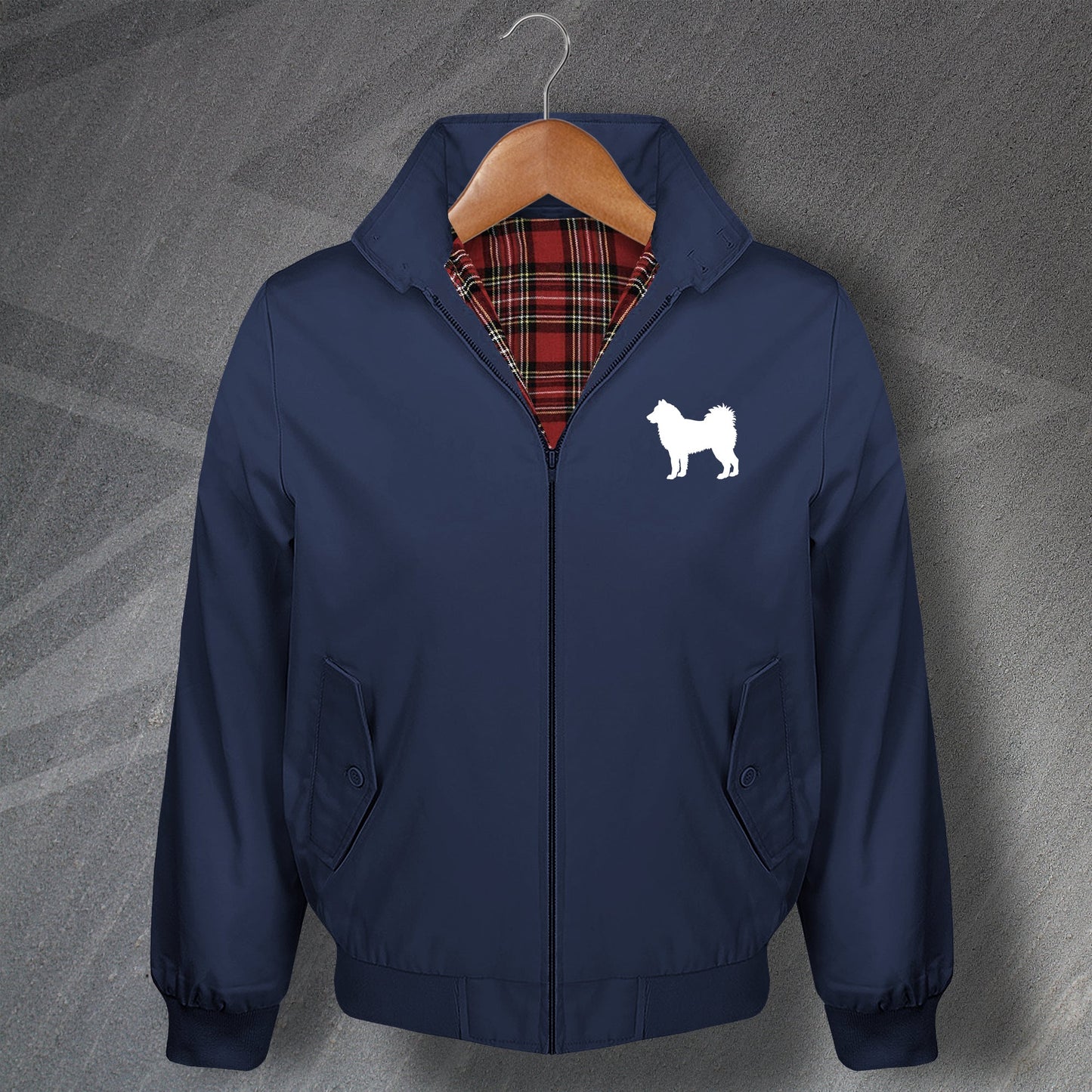 Alaskan Malamute Harrington Jacket