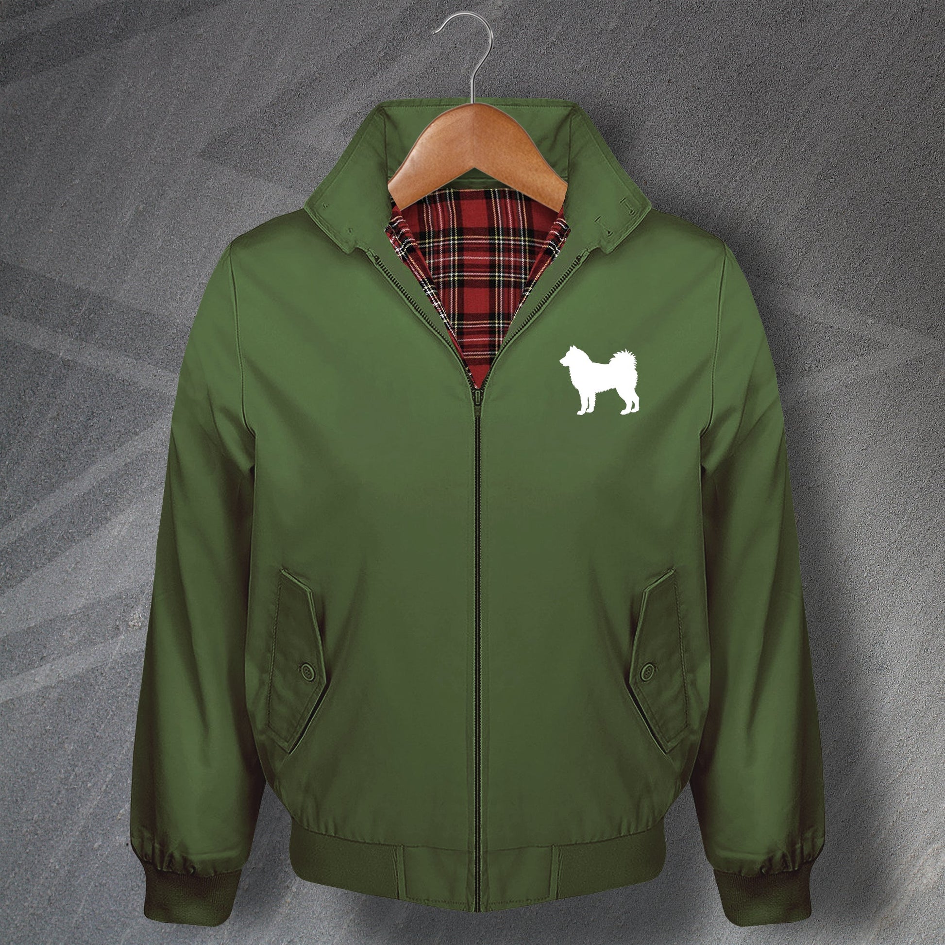 Alaskan Malamute Harrington Jacket