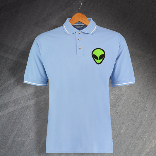 Alien Head Polo Shirt