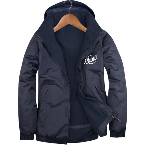 Retro Audi 1909 Embroidered Premium Outdoor Jacket