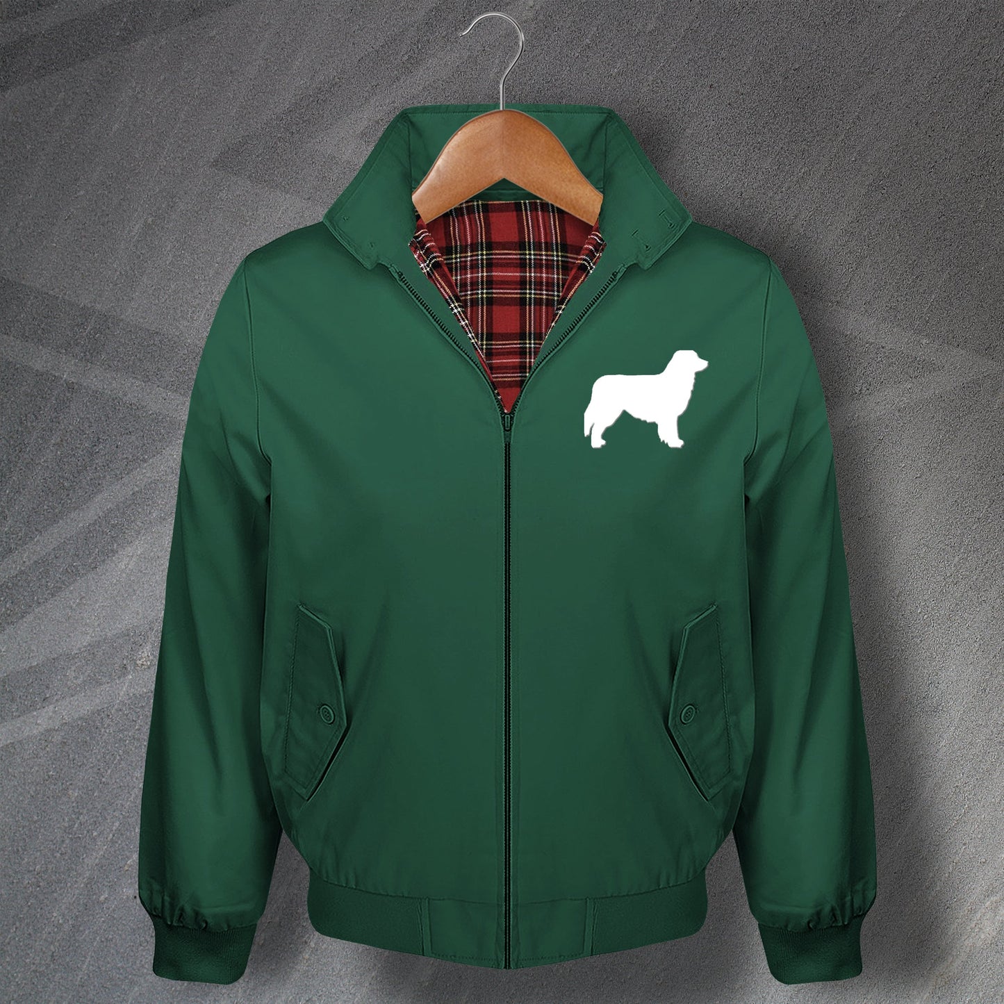 Australian Shepherd Harrington Jacket