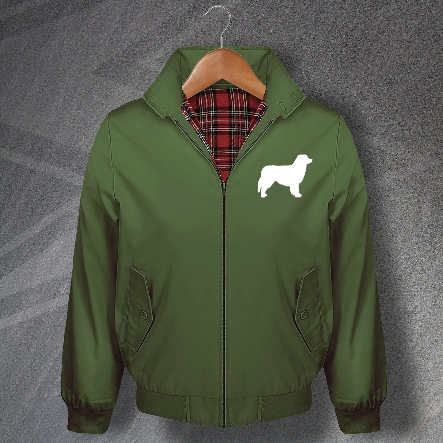 Australian Shepherd Harrington Jacket