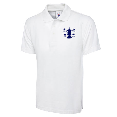 Bolton Four Time Cup Winners Embroidered Classic Polo Shirt