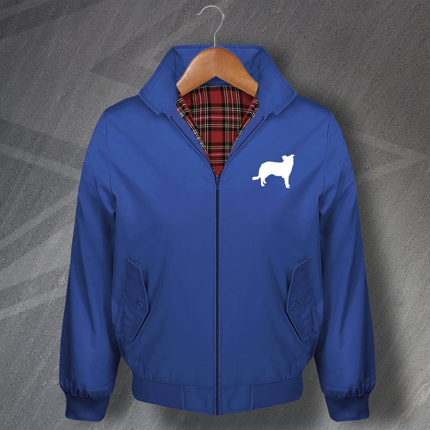 Border Collie Harrington Jacket