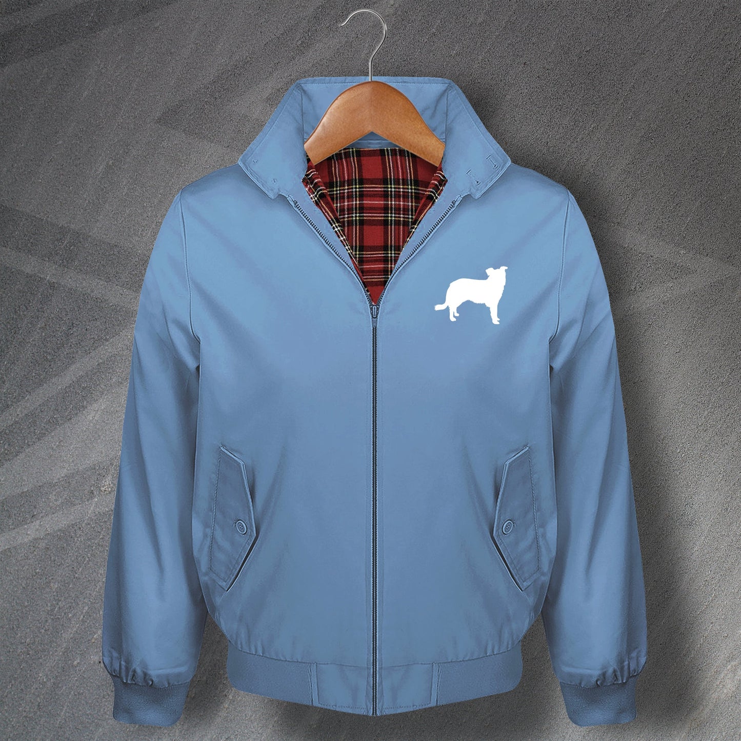 Border Collie Harrington Jacket