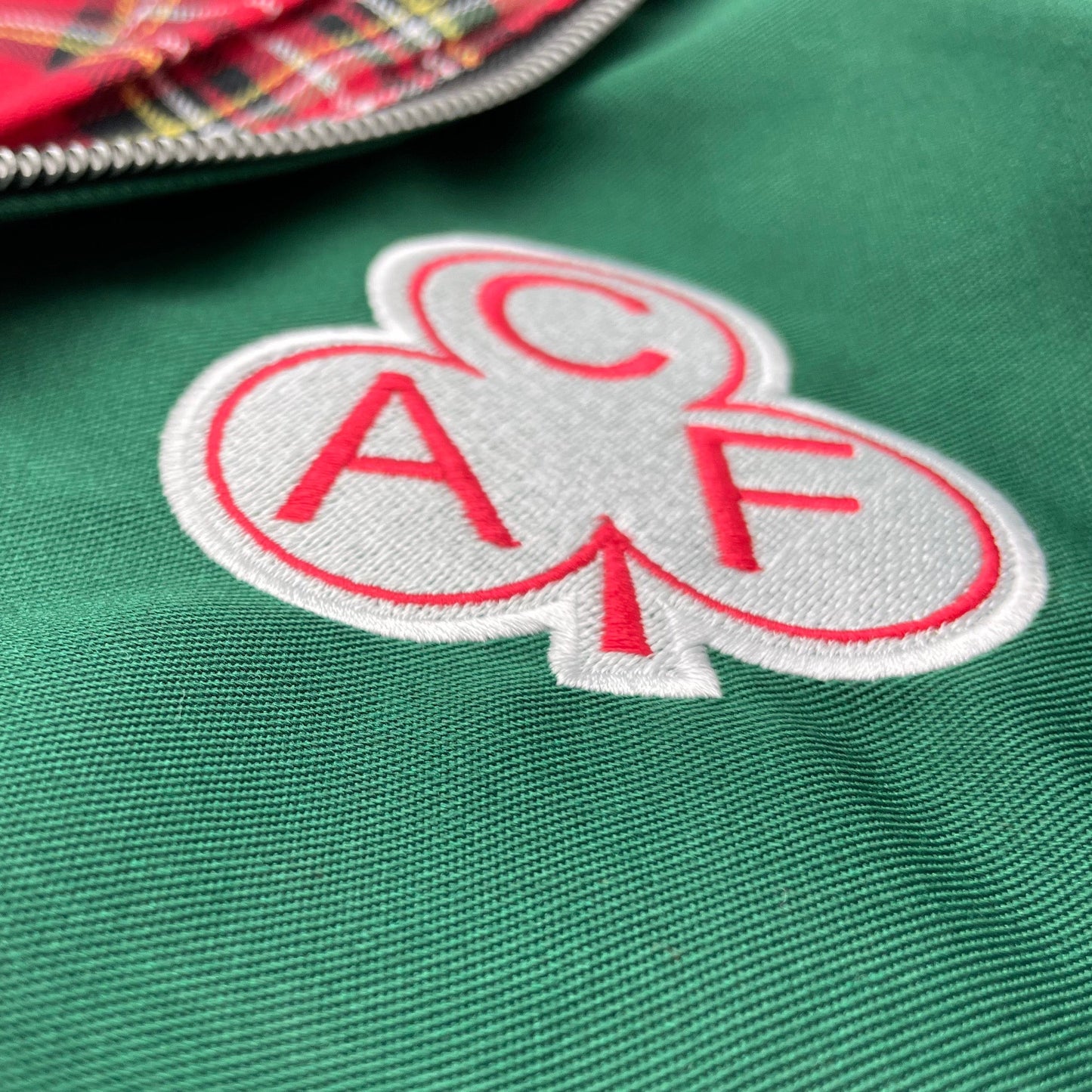 Charlton Embroidered Harrington Jacket