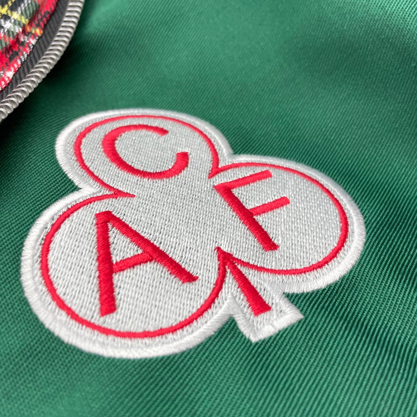 Charlton Embroidered Harrington Jacket