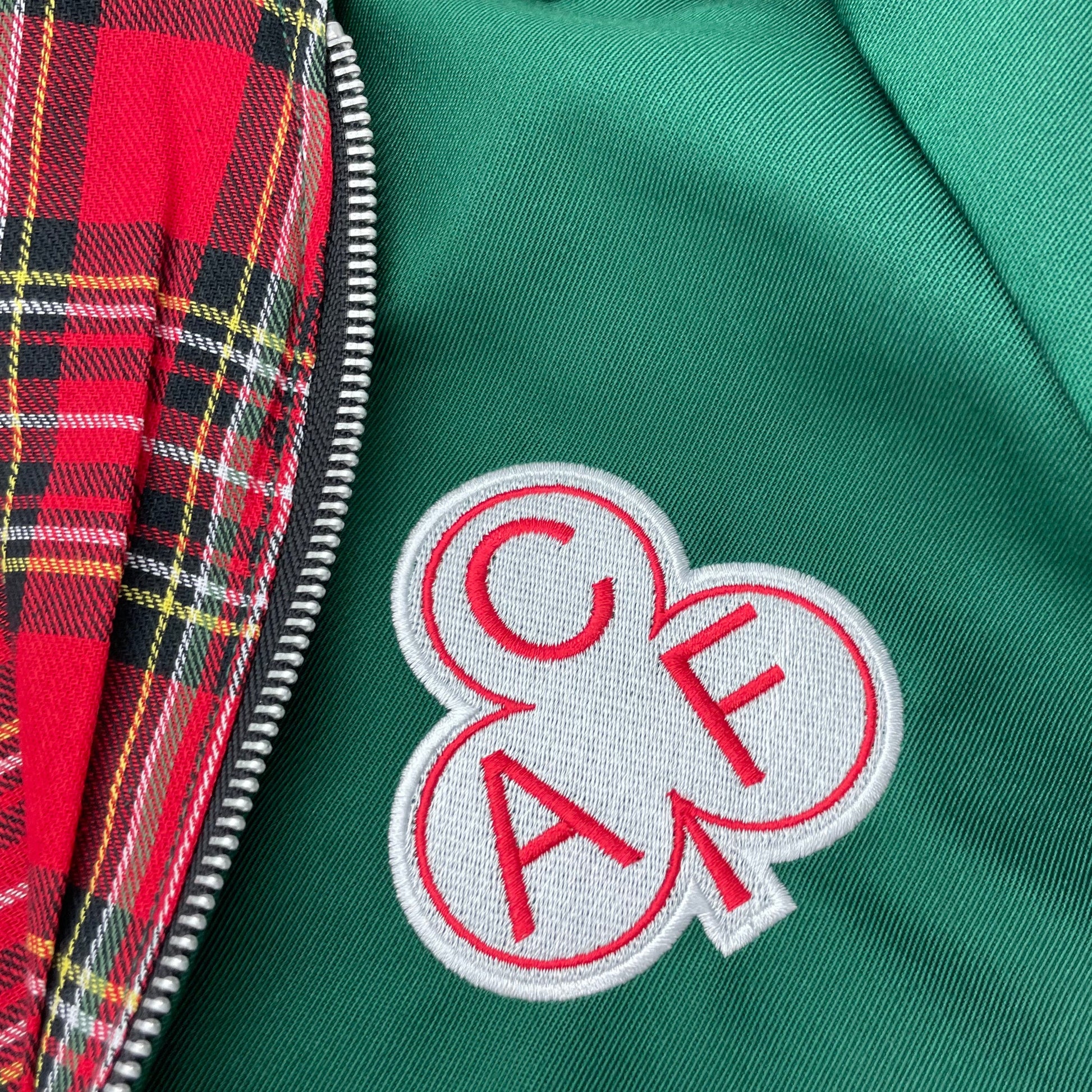 Charlton Embroidered Harrington Jacket