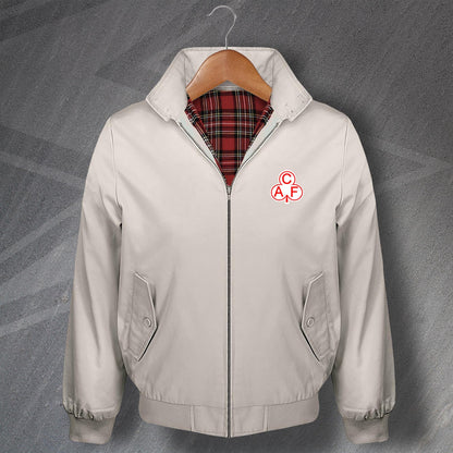 Charlton Embroidered Harrington Jacket