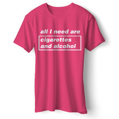 Cigarettes and Alcohol Oasis T-Shirt