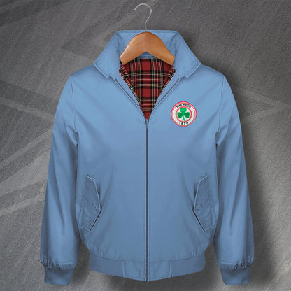 Retro Cliftonville Football Harrington Jacket