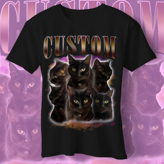 Custom Cat T Shirt