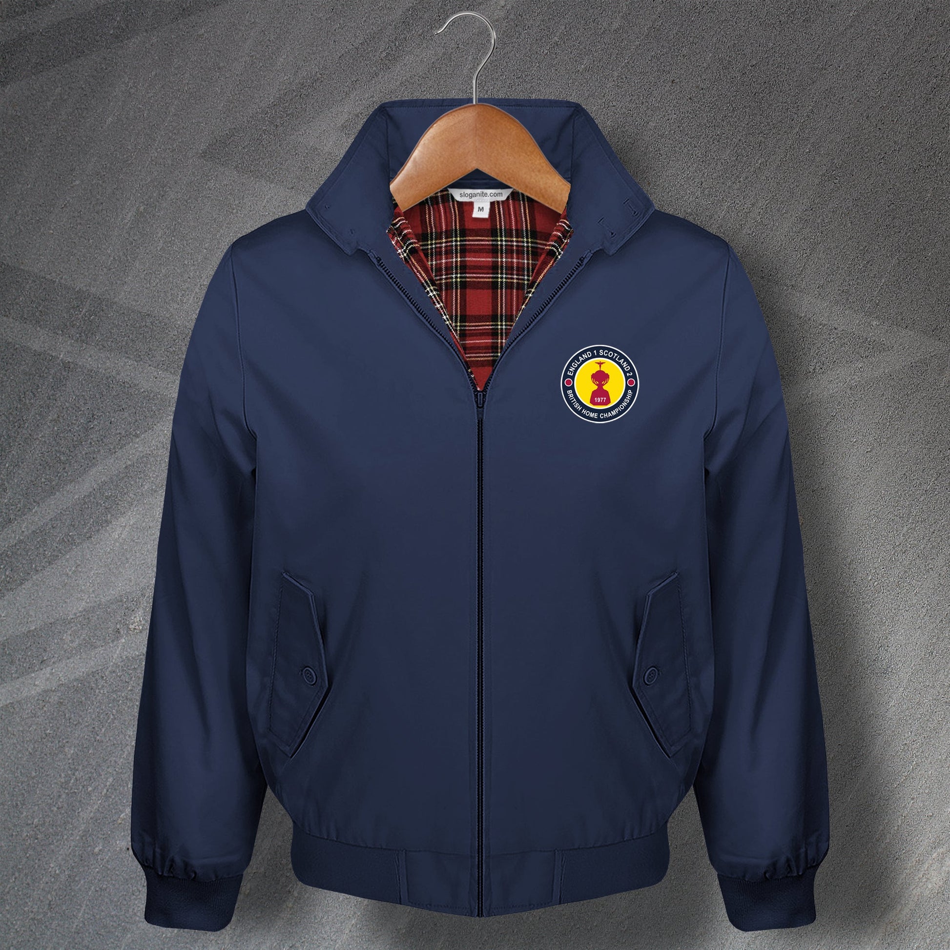 England Scotland 1977 Wembley Harrington Jacket