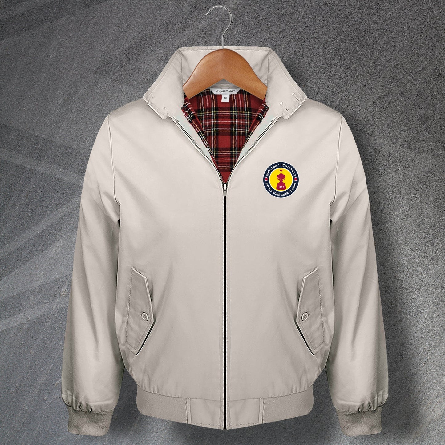 England Scotland 1977 Wembley Harrington Jacket