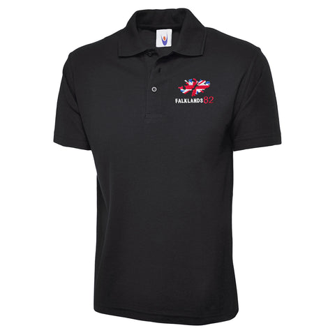 Falklands 82 Embroidered Classic Polo Shirt