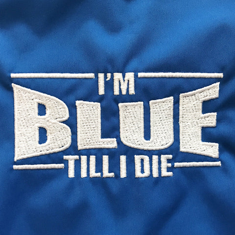 I'm Blue Till I Die Ringer Shirt