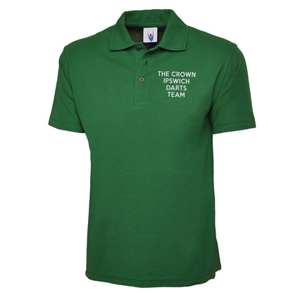 Personalised Darts Team Embroidered Classic Polo Shirt