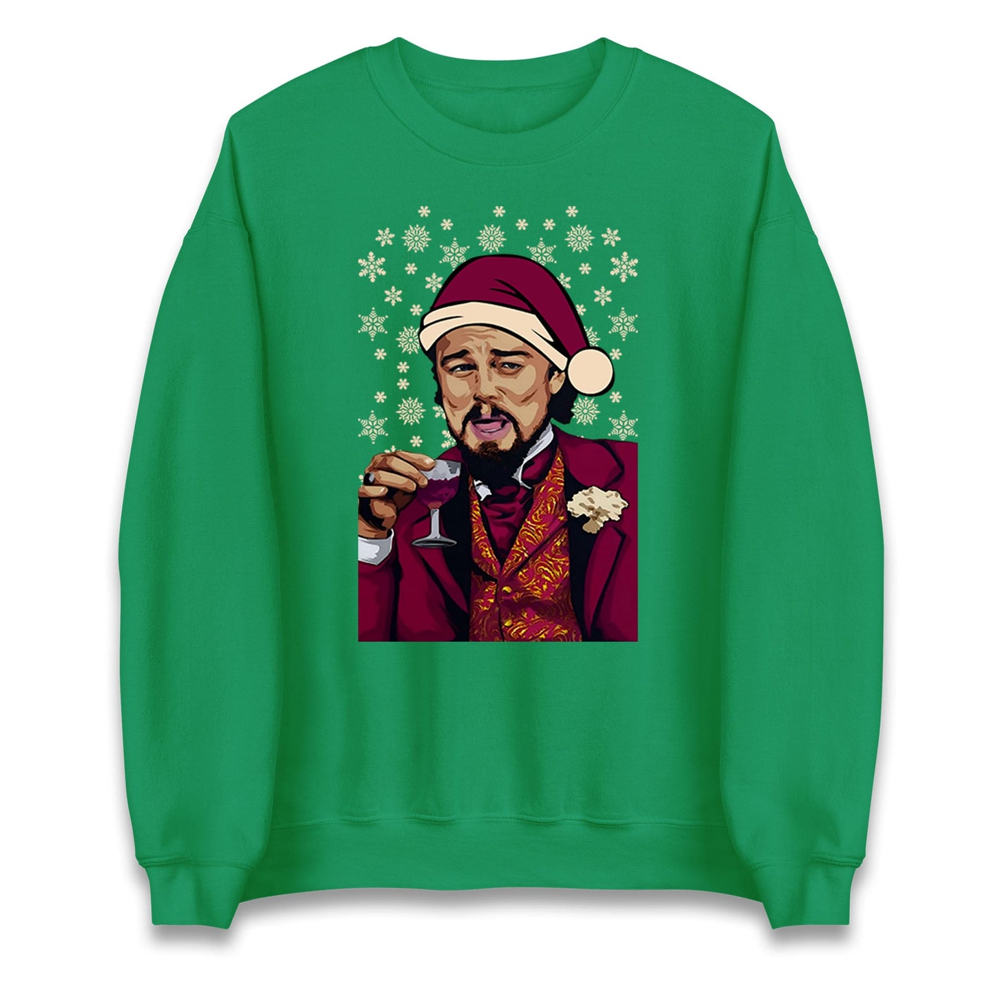 Leonardo DiCaprio Meme Christmas Jumper