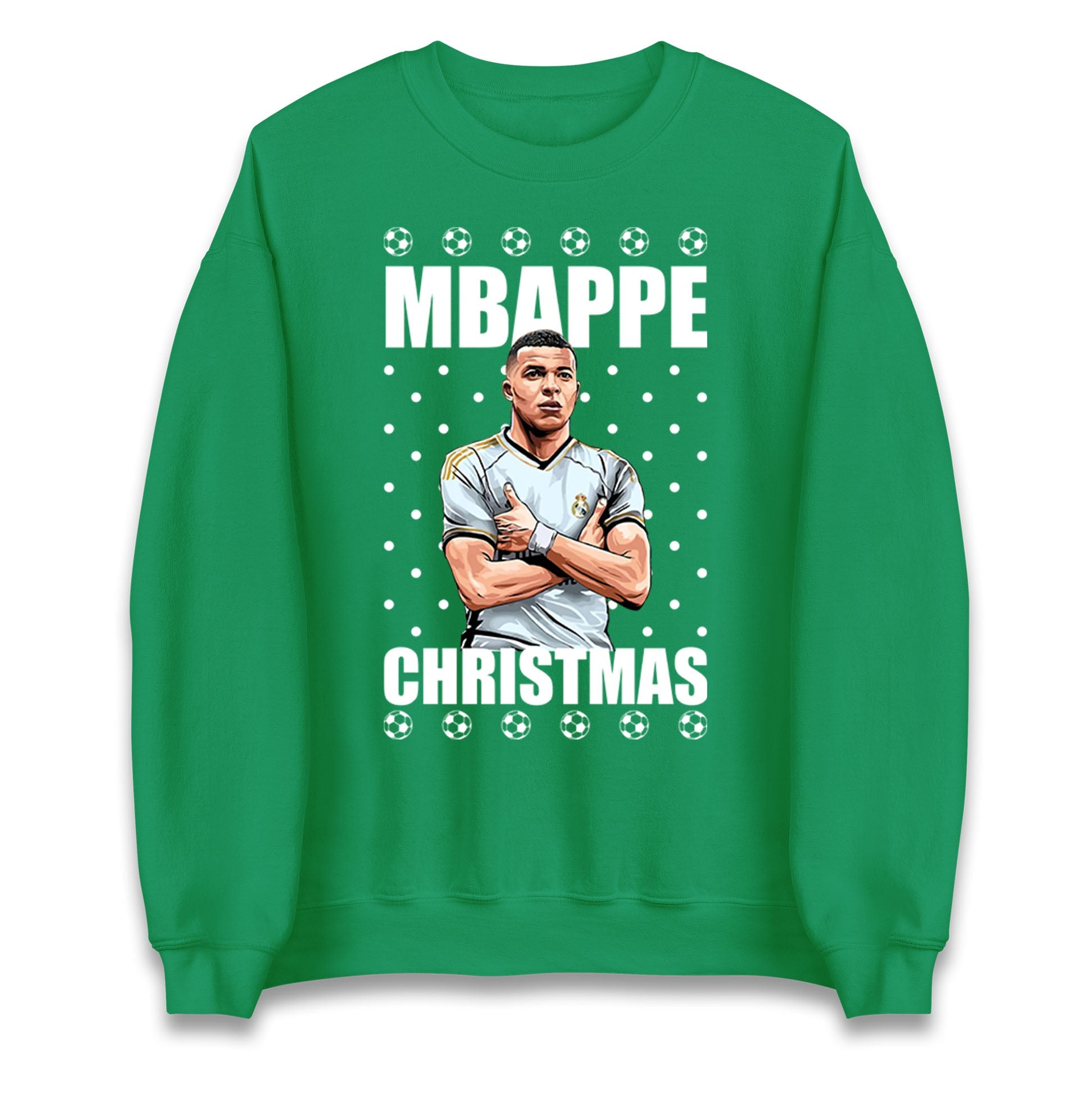 kylian mbappe christmas sweatshirt