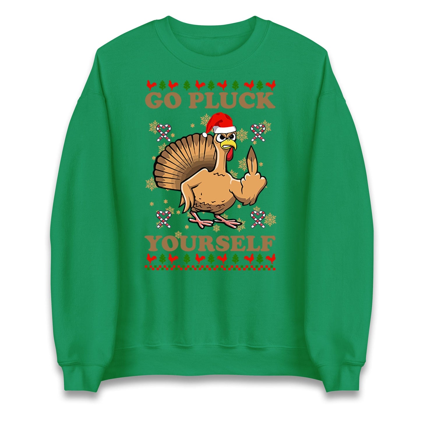 Go Pluck Yourself Christmas Jumper