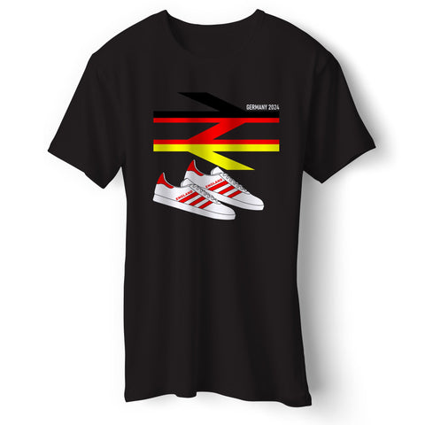 England Germany 2024 Supporters Football T-Shirt