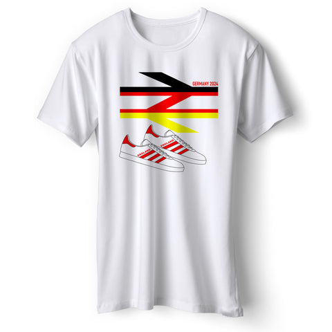 England Germany 2024 Supporters Football T-Shirt