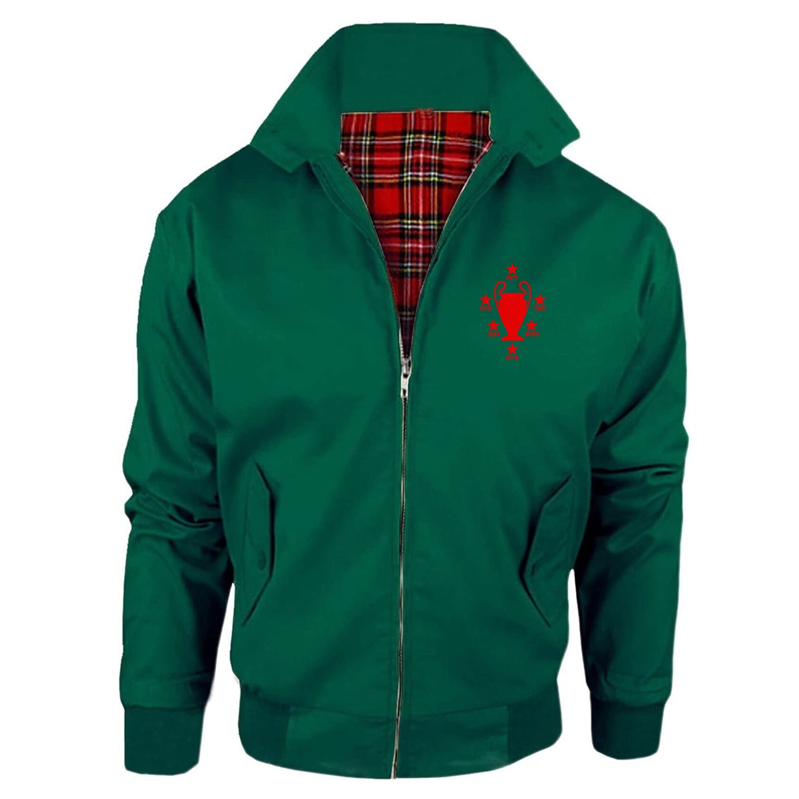 Liverpool Six Time European Cup Winners Harrington Jacket Paddywear