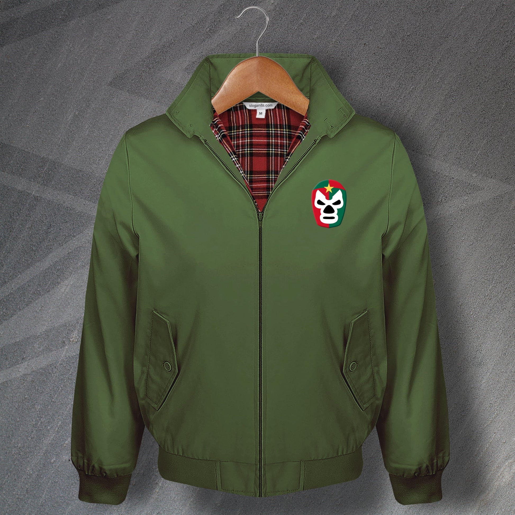 Lucha Libre Harrington Jacket