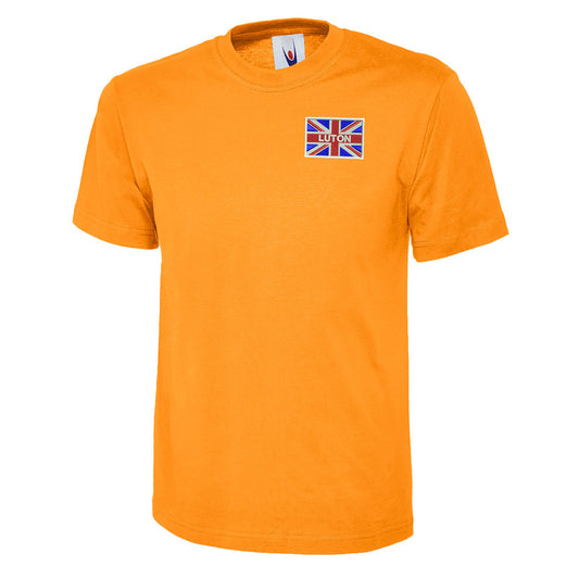 Luton Coloured Union Jack T-Shirt