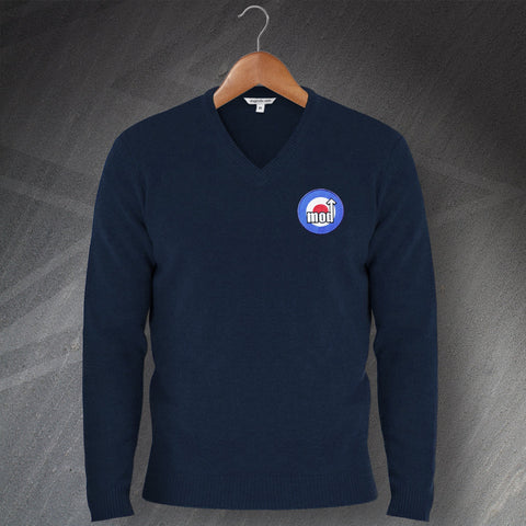 MOD Jumper Embroidered V-Neck Target