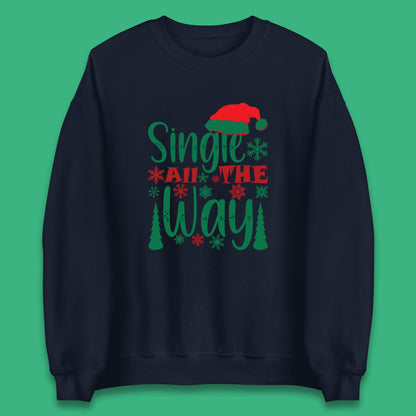 Single All The Way Christmas Jumper