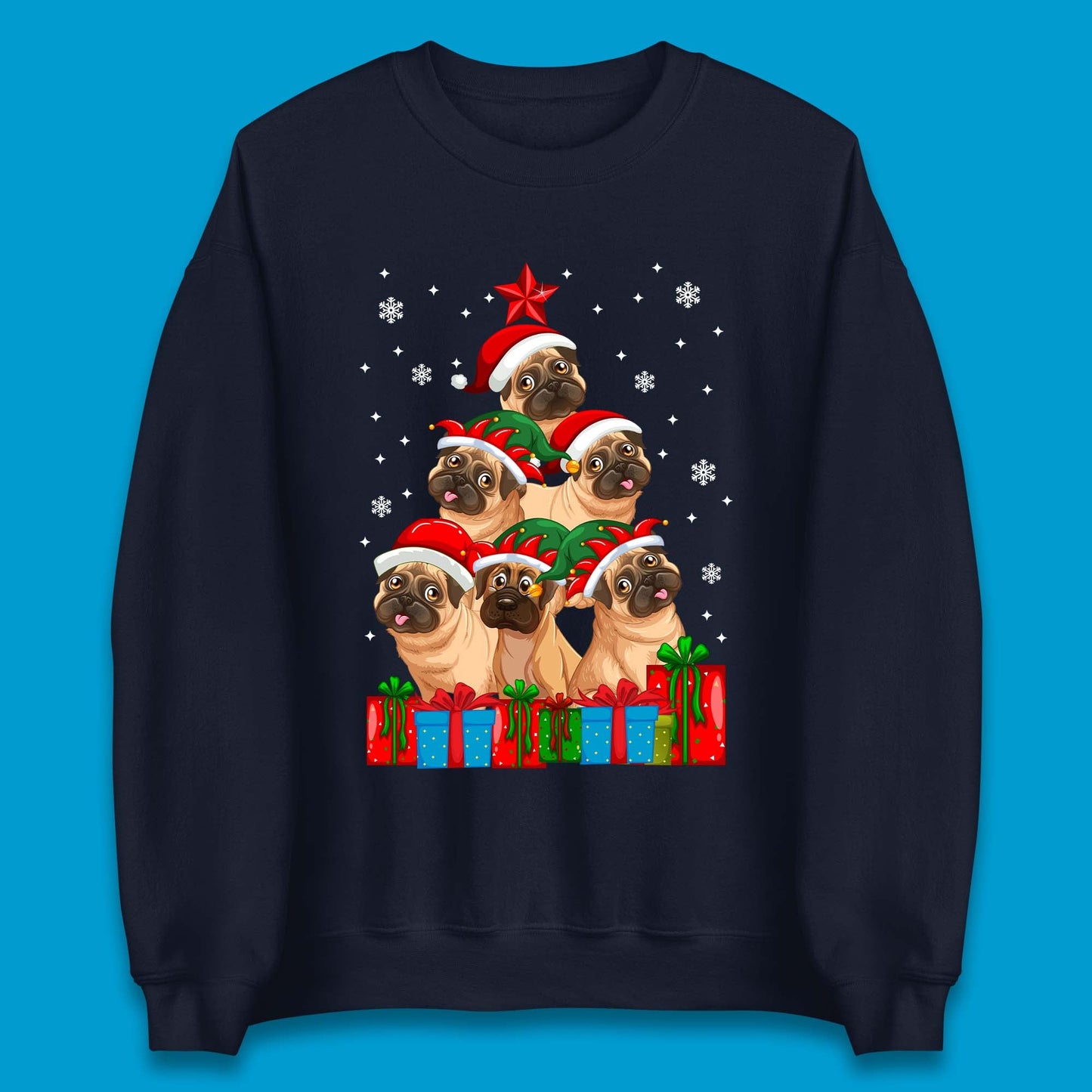 Pug Christmas Jumper