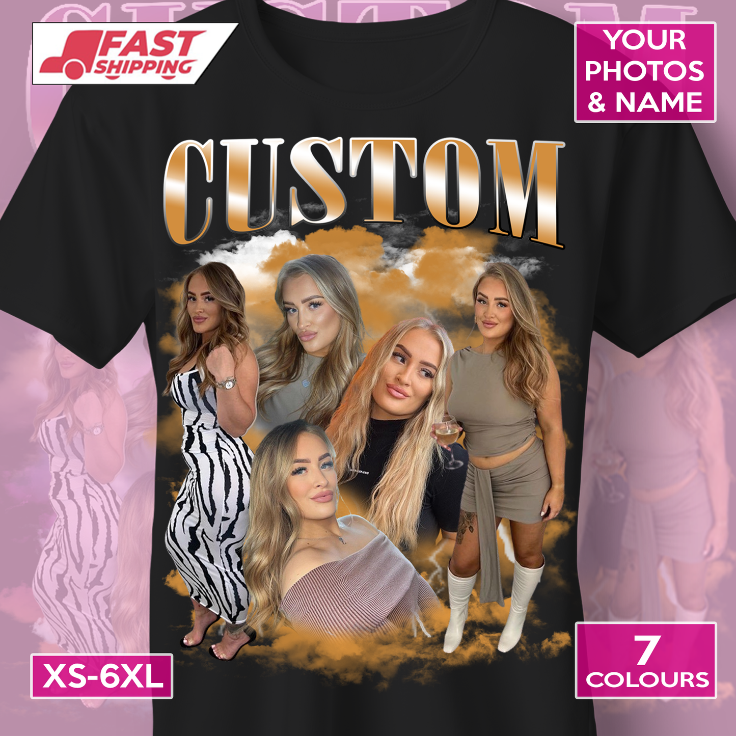 Custom Bootleg T Shirt