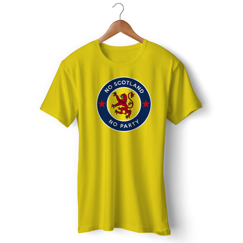 No Scotland No Party T Shirt