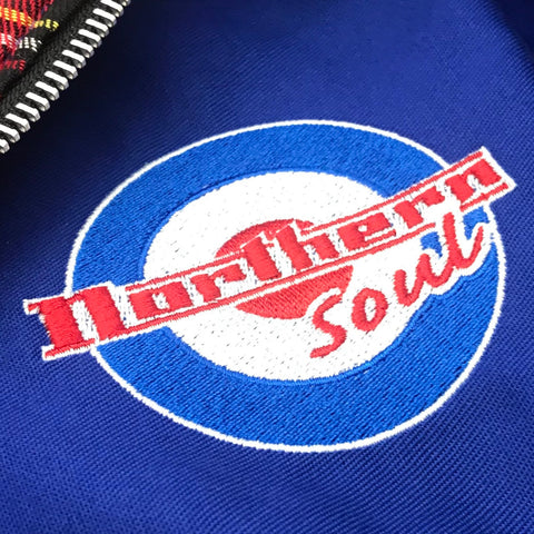 Northern Soul Embroidered Harrington Jacket