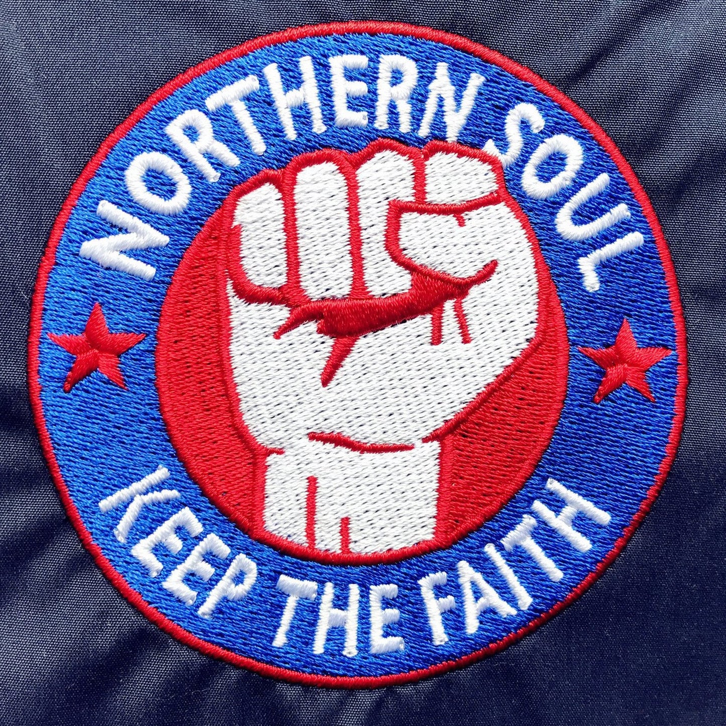 Northern Soul Embroidered Badge