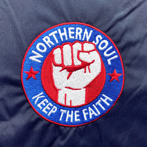 Northern Soul Embroidered Badge