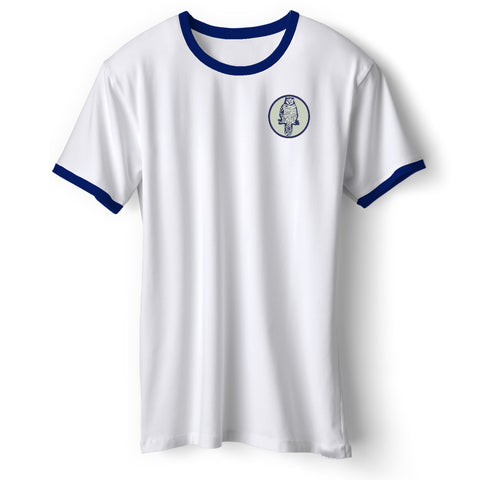 Retro Leeds 1964 Embroidered Ringer Shirt