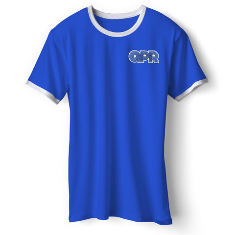 Retro QPR Embroidered 1979 Embroidered Ringer Shirt