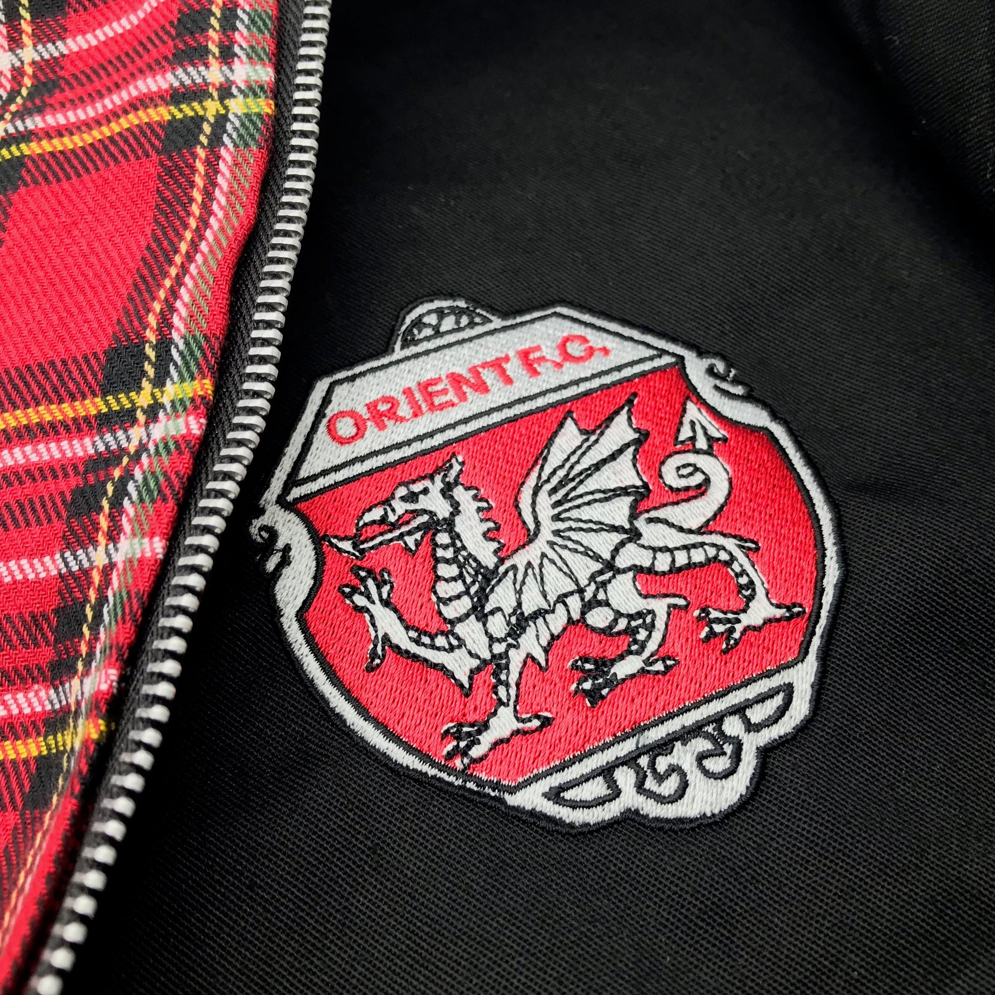 Leyton Orient Football Harrington Jacket