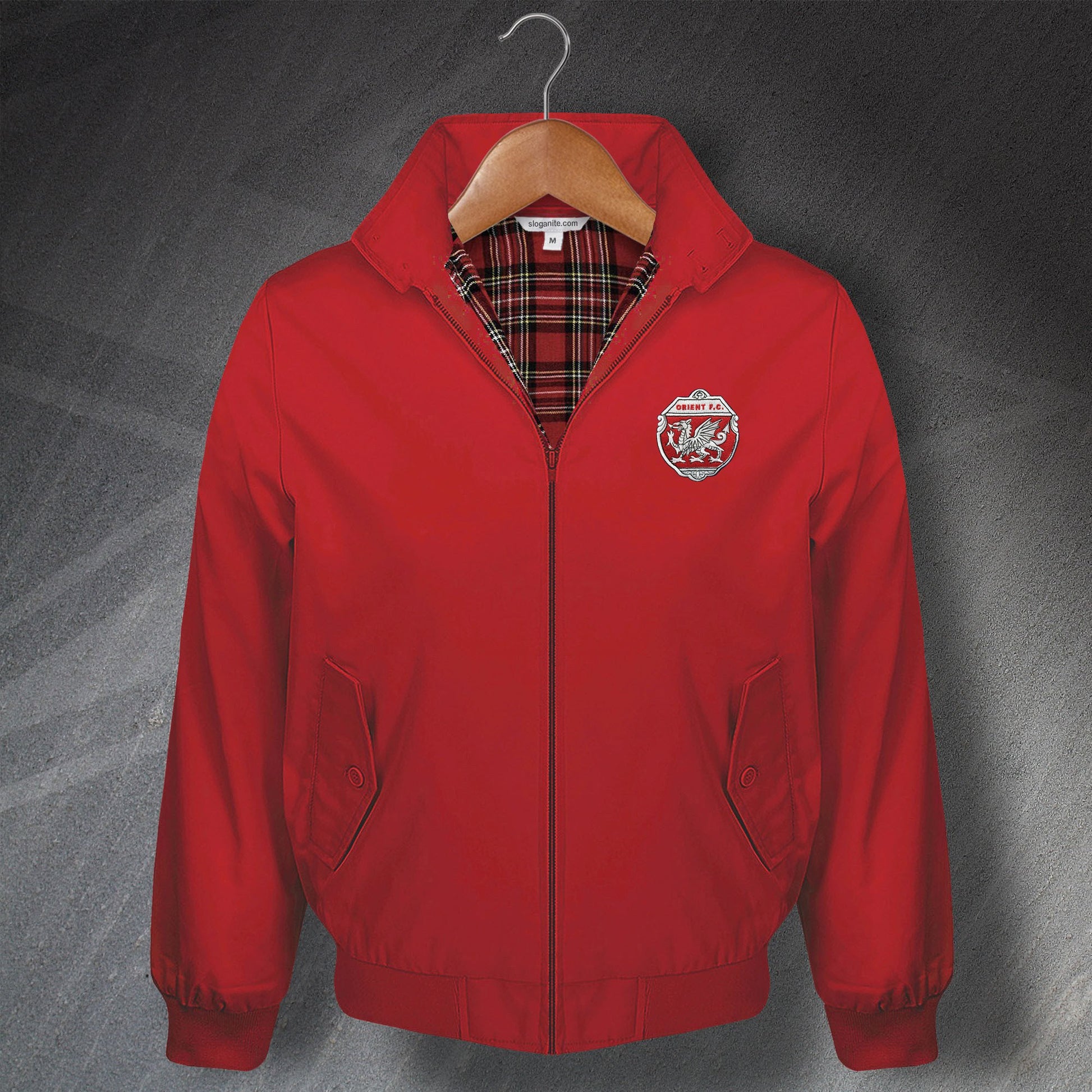 Leyton Orient Football Harrington Jacket