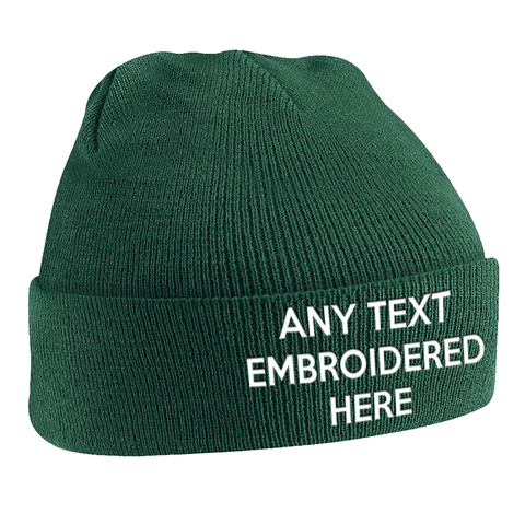 Personalised Beanie Hats UK